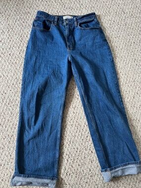 Abercrombie The 90s Relaxed Jean High Rise-Curve love